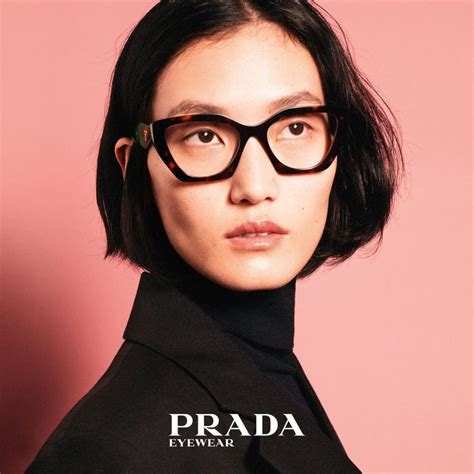 big frame designer glasses Prada